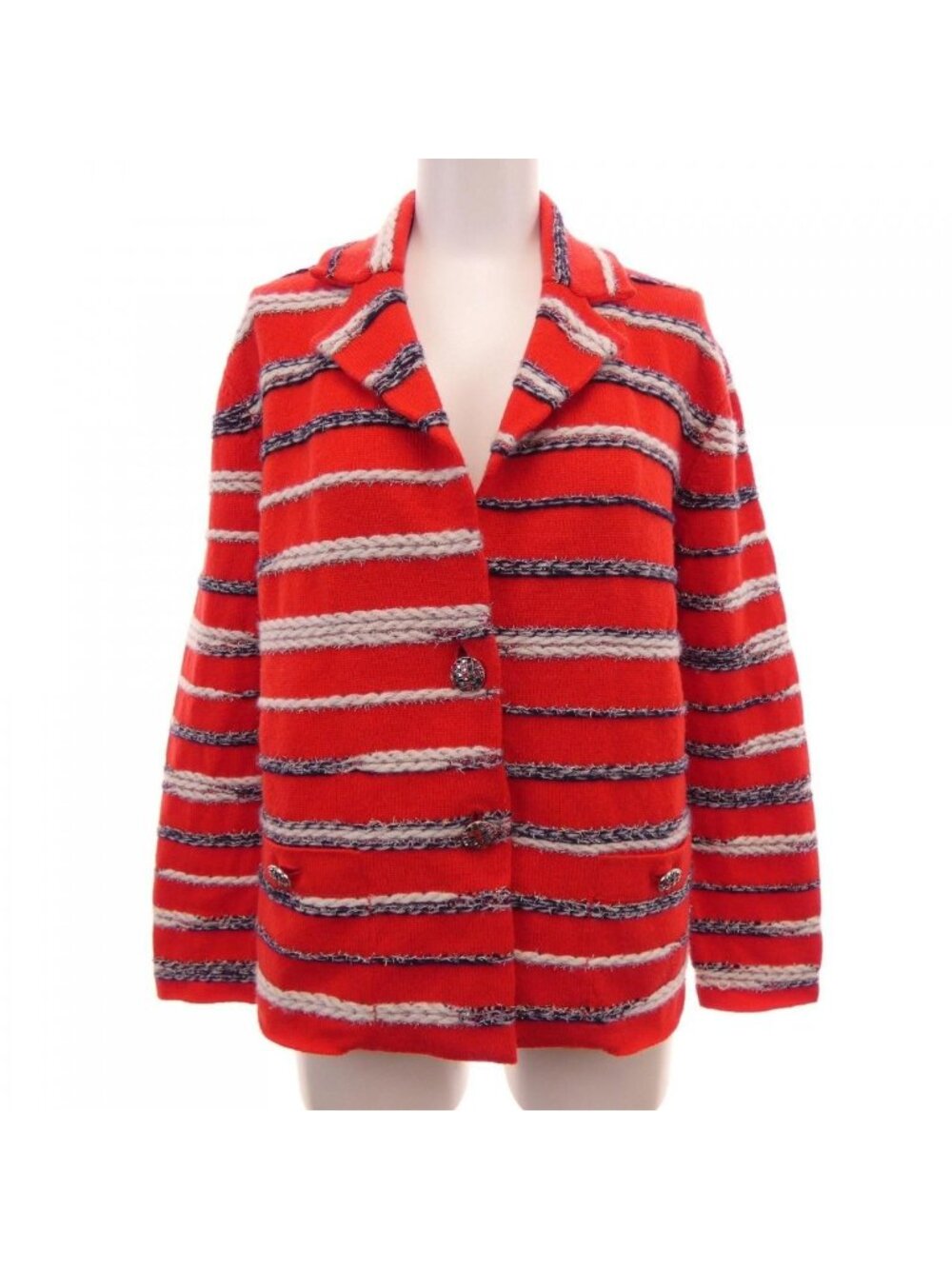 Chanel 20S Cardigan Red